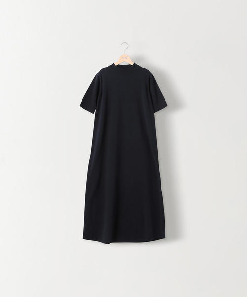 Steven Alan（スティーブンアラン）の「＜Steven Alan＞COTTON CREW NECK LONG DRESS/ワンピース（ワンピース・レディース・ネイビー/オフホワイト・FREE）」の2枚目の写真