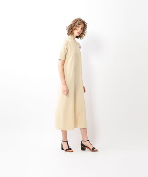 Steven Alan（スティーブンアラン）の「＜Steven Alan＞COTTON CREW NECK LONG DRESS/ワンピース（ワンピース・レディース・ネイビー/オフホワイト・FREE）」の8枚目の写真