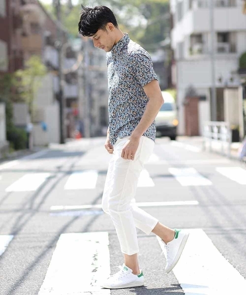 MICHEL KLEIN HOMME (ミッシェルクランオム)の「シャツ(リバティ)(シャツ/ブラウス・メンズ・ピンク/ネイビー・MEDIUM/LARGE/X-LARGE/48/46)」の3枚目の写真