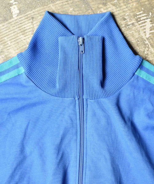 adidas（アディダス）の「【ヴィンテージ古着】80's  adidas/アディダス ジャージ トラックジャケット（ジャージ・メンズ・ブルー・X-LARGE）」の3枚目の写真