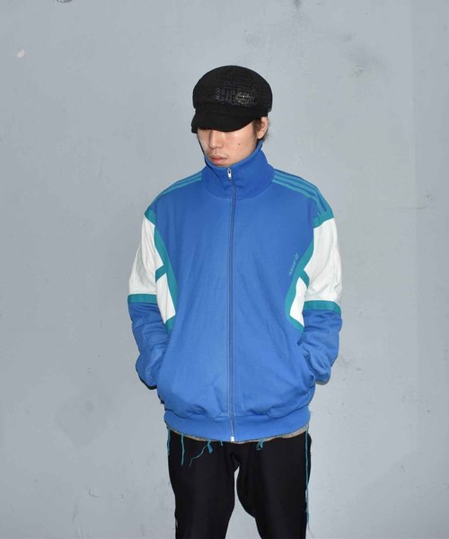 adidas（アディダス）の「【ヴィンテージ古着】80's  adidas/アディダス ジャージ トラックジャケット（ジャージ・メンズ・ブルー・X-LARGE）」の5枚目の写真