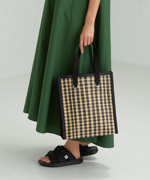 MAISON N.H PARIS（メゾンエヌアッシュパリ）の「[メゾン・エヌ・アッシュ・パリ]MAISON N.H PIGALLE FFC トートバッグ（トートバッグ・レディース・ベージュ/ワインレッド/その他1/その他2・FREE）」の14枚目の写真