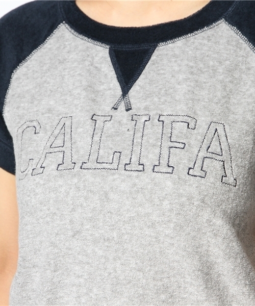 Ray BEAMS（レイビームス）の「○Ray BEAMS / パイルロゴ ラグランプルオーバー（Tシャツ/カットソー・レディース・オフホワイト/シルバー・ONE SIZE）」の8枚目の写真