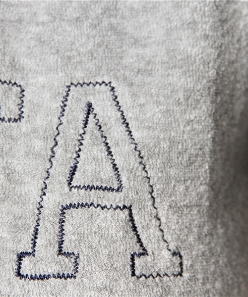 Ray BEAMS（レイビームス）の「○Ray BEAMS / パイルロゴ ラグランプルオーバー（Tシャツ/カットソー・レディース・オフホワイト/シルバー・ONE SIZE）」の9枚目の写真