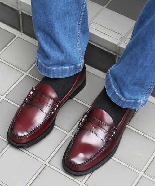 G.H.BASS（ジーエイチバス）の「G.H.BASS/ジーエイチバス Larson　ローファー（ローファー・メンズ・ブラック/ブラウン/バーガンディー・8/9/10）」の4枚目の写真