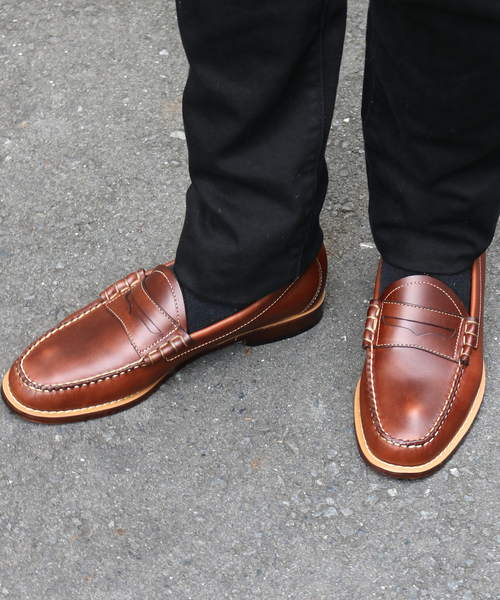 G.H.BASS（ジーエイチバス）の「G.H.BASS/ジーエイチバス Larson　ローファー（ローファー・メンズ・ブラック/ブラウン/バーガンディー・8/9/10）」の15枚目の写真