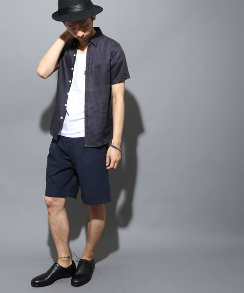 AKM Contemporary（エイケイエムコンテンポラリー）の「【AKM Contemporary】クルーネックスラブポケTEE（Tシャツ/カットソー・メンズ・ネイビー/ブラック/グレー/ホワイト・SMALL/MEDIUM/LARGE）」の6枚目の写真