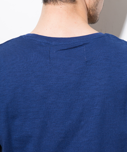 AKM Contemporary（エイケイエムコンテンポラリー）の「【AKM Contemporary】クルーネックスラブポケTEE（Tシャツ/カットソー・メンズ・ネイビー/ブラック/グレー/ホワイト・SMALL/MEDIUM/LARGE）」の19枚目の写真