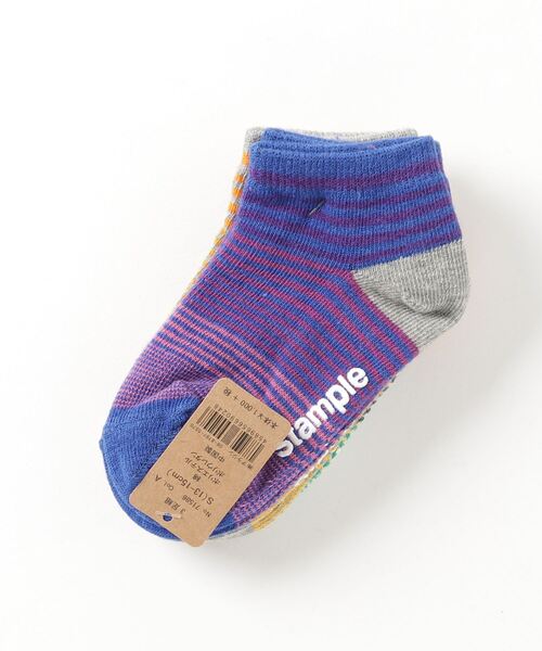 stample(スタンプル)の「サンセットボーダーアンクルソックス3P(ソックス/靴下・キッズ・A/B・S/M/L/LL)」の3枚目の写真