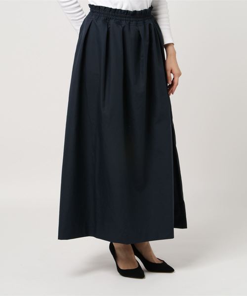 rikolekt(リコレクト)の「RAINY TACK SKIRT(スカート)」|ネイビー