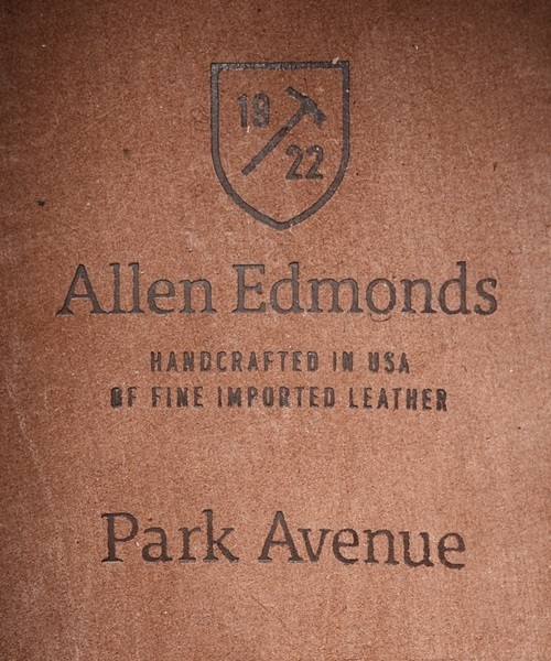 Allen Edmonds（アレンエドモンズ）の「Allen Edmonds: 【Park Ave】 ストレートチップ■（ドレスシューズ・メンズ・ブラック/ブラウン・80/70/75/65/90/85）」の9枚目の写真