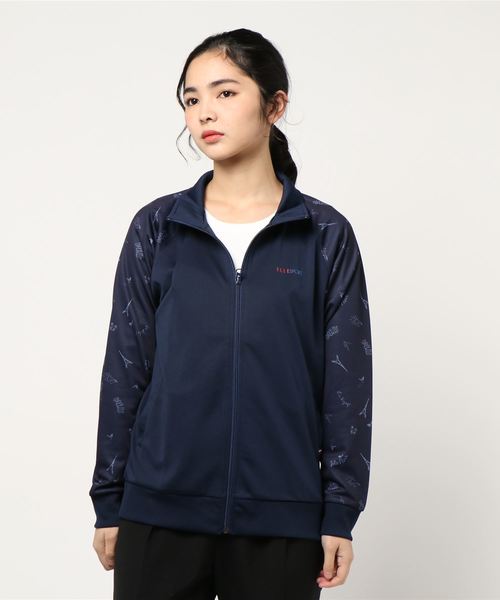 BELLUNA(ベルーナ)の「ELLE SPORT 袖切替ジャケット(その他アウター・レディース・ネイビー/オフホワイト・LARGE/MEDIUM/X-LARGE)」の13枚目の写真