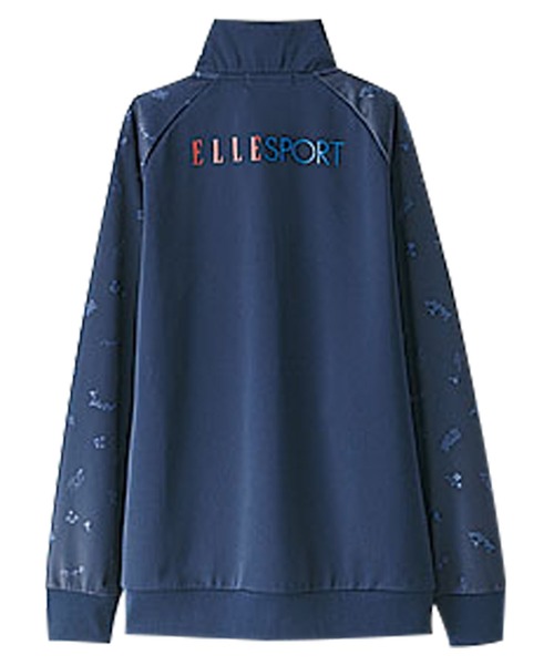 BELLUNA(ベルーナ)の「ELLE SPORT 袖切替ジャケット(その他アウター・レディース・ネイビー/オフホワイト・LARGE/MEDIUM/X-LARGE)」の7枚目の写真