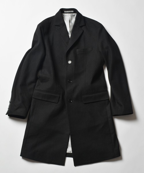 SHIPS JET BLUE（シップスジェットブルー）の「JB: チェスターコート■●（チェスターコート・メンズ・ブラック/ネイビー/チャコールグレー・MEDIUM/SMALL/LARGE）」の7枚目の写真