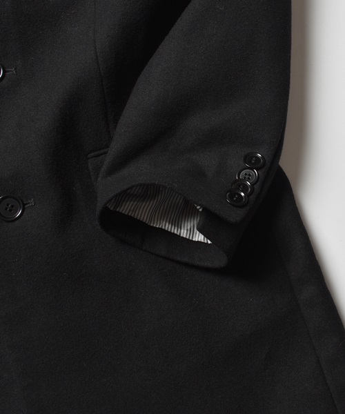 SHIPS JET BLUE（シップスジェットブルー）の「JB: チェスターコート■●（チェスターコート・メンズ・ブラック/ネイビー/チャコールグレー・MEDIUM/SMALL/LARGE）」の11枚目の写真