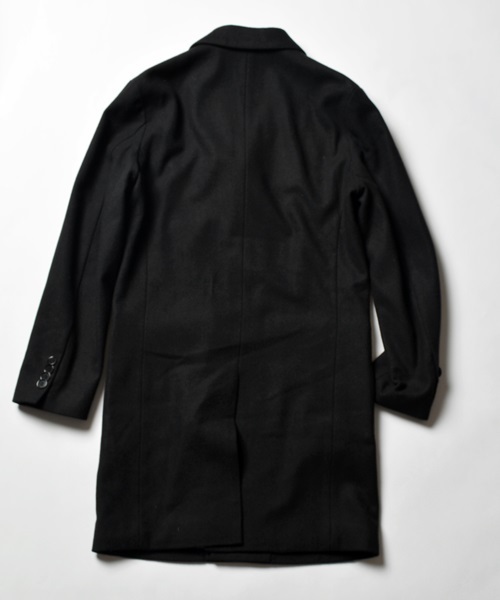 SHIPS JET BLUE（シップスジェットブルー）の「JB: チェスターコート■●（チェスターコート・メンズ・ブラック/ネイビー/チャコールグレー・MEDIUM/SMALL/LARGE）」の4枚目の写真
