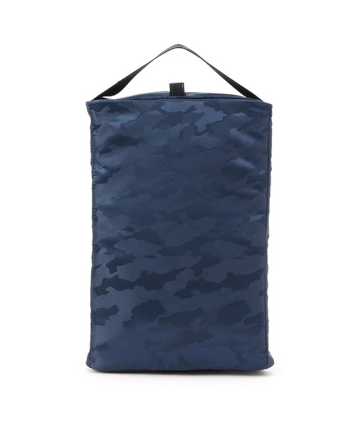 adabat（アダバット）の「シャドーカモフラージュ柄シューズケース（ハンドバッグ・メンズ・ネイビー系5・00）」の4枚目の写真