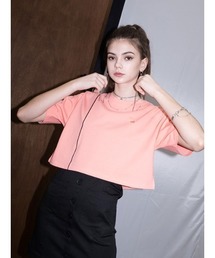 BABLETWO（ビーエイブルトゥー）の「【B ABLE TWO 】ラインクロップティーシャツ（Tシャツ/カットソー）」