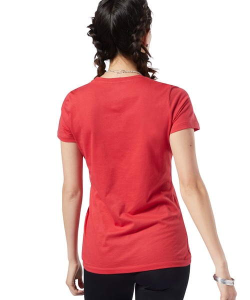 Reebok(リーボック)の「GS トレース デルタ Tシャツ / Graphic Series Crew Tee(Tシャツ/カットソー・レディース・レッド/ピンクベージュ/グレー・SMALL/MEDIUM/LARGE/X-LARGE)」の8枚目の写真