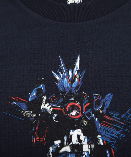 Graniph デザイン ティーシャツ ストア グラニフ のファッション トップス Tshirts Design キッズtシャツ 仮面ライダーバルカン アサルトウルフ 仮面ライダー ネイビー Tシャツ カットソー Design Tshirts Store