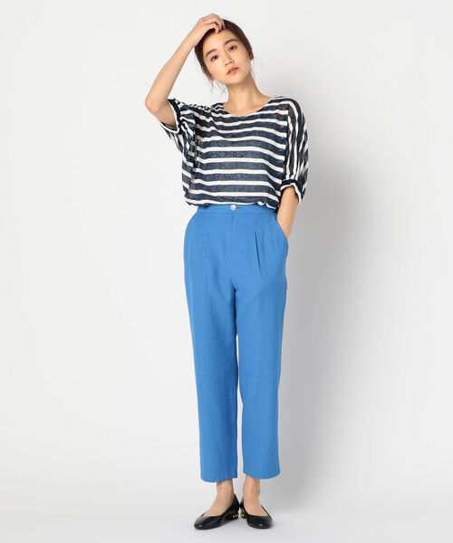 fredy repit(フレディレピ)の「ドライタッチストレートパンツ(その他パンツ・レディース・ベージュ/ブルー・38/36)」の10枚目の写真