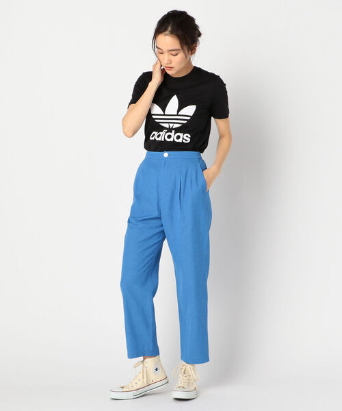 fredy repit(フレディレピ)の「ドライタッチストレートパンツ(その他パンツ・レディース・ベージュ/ブルー・38/36)」の6枚目の写真