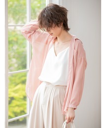 fifth | ドロップショルダーシアーシャツ(シャツ/ブラウス)