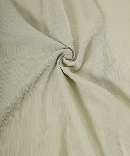 fifth（フィフス）の「ドロップショルダーシアーシャツ（シャツ/ブラウス・レディース・ライトグリーン/ピンク/ホワイト・MEDIUM）」の17枚目の写真