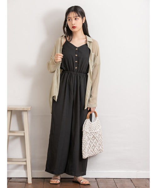 fifth（フィフス）の「ドロップショルダーシアーシャツ（シャツ/ブラウス・レディース・ライトグリーン/ピンク/ホワイト・MEDIUM）」の22枚目の写真