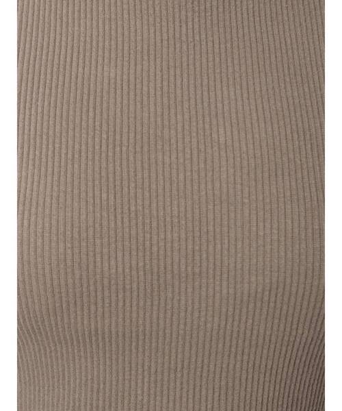 GYDA（ジェイダ）の「テレコタートルタイトワンピース（ワンピース・レディース・ブラック/オレンジ/ベージュ・FREE）」の15枚目の写真