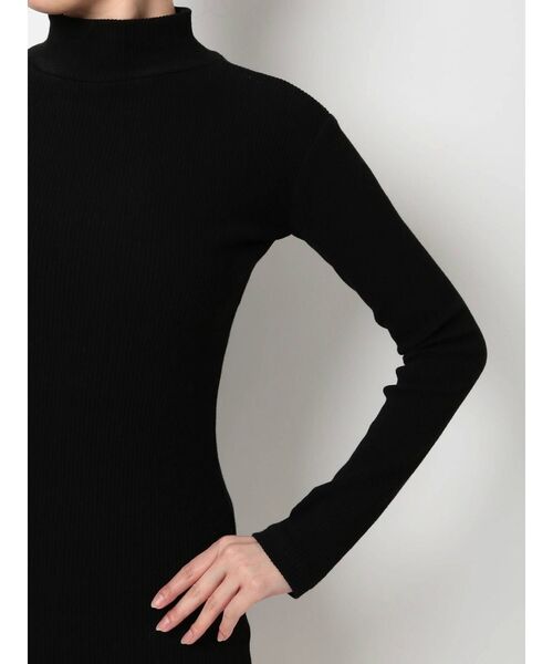 GYDA（ジェイダ）の「テレコタートルタイトワンピース（ワンピース・レディース・ブラック/オレンジ/ベージュ・FREE）」の22枚目の写真