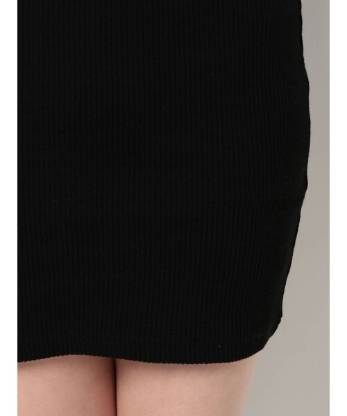 GYDA（ジェイダ）の「テレコタートルタイトワンピース（ワンピース・レディース・ブラック/オレンジ/ベージュ・FREE）」の21枚目の写真