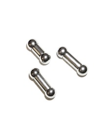 MORPH（モルフ）の「MORPH モルフ  バーベルボディーピアス 2ゲージ 8mm~14mm（ピアス（片耳用））」