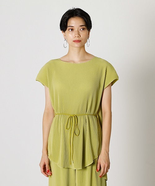 EASY PLEATS TOPS/イージープリーツトップス（Tシャツ