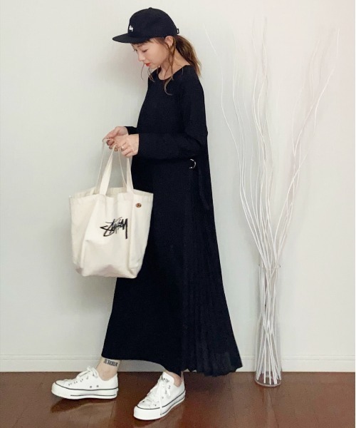 セール サイドプリーツドッキング カットワンピース ワンピース Azul Encanto アズールエンカント のファッション通販 Zozotown