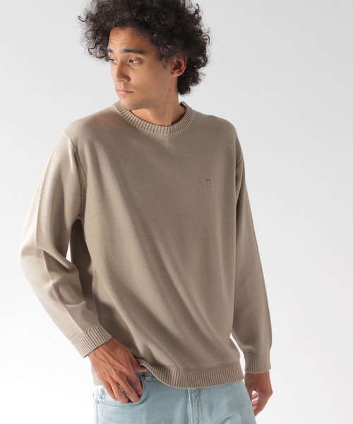 BAYFLOW(ベイフロー)の「12Gフェイドニットプルオーバー L/S(ニット/セーター・メンズ・チャコールグレー/ベージュ/グリーン/ピンク・SMALL/MEDIUM/LARGE)」の10枚目の写真