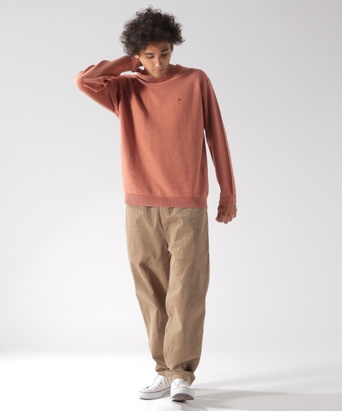 BAYFLOW(ベイフロー)の「12Gフェイドニットプルオーバー L/S(ニット/セーター・メンズ・チャコールグレー/ベージュ/グリーン/ピンク・SMALL/MEDIUM/LARGE)」の13枚目の写真