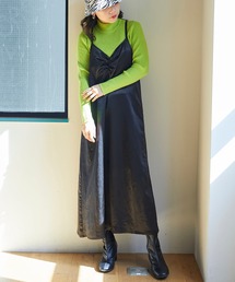 WEGO | WEGO/シワサテンキャミワンピース(ワンピース)