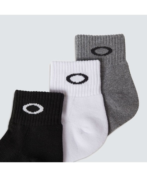 OAKLEY(オークリー)の「オークリー OAKLEY 3P SOCK ソックス/靴下/3足・3色セット(ソックス/靴下・メンズ・グレー/その他・25-27CM/23-25/25-27/27-29)」の3枚目の写真