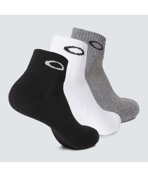 OAKLEY(オークリー)の「オークリー OAKLEY 3P SOCK ソックス/靴下/3足・3色セット(ソックス/靴下・メンズ・グレー/その他・25-27CM/23-25/25-27/27-29)」の4枚目の写真