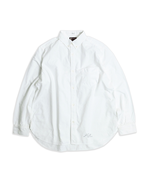 TOWNCRAFT(タウンクラフト)の「TOWN CRAFT/タウンクラフト OXFORD BD SHIRTS(シャツ/ブラウス)」|ホワイト