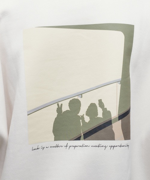 kutir(クティール)の「裏起毛コリアン風アソートスウェット(スウェット・メンズ・サックスブルー/ブラック/オフホワイト/ダークブルー/モカ/ホワイト・LARGE/MEDIUM)」の21枚目の写真