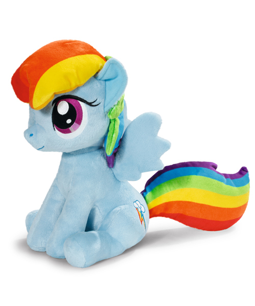 NICI ニキ My Little Pony ぬいぐるみ レインボーダッシュ nici(ニキ)の「NICI ぬいぐるみ/レインボー ダッシュ オスワリ