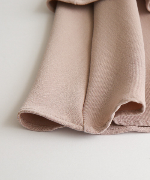 La-gemme（ラジェム）の「ティアードフリルプルオーバーブラウス（シャツ/ブラウス・レディース・アイボリー/ベージュ/ピンク/ミント/ブラック・M/L）」の9枚目の写真