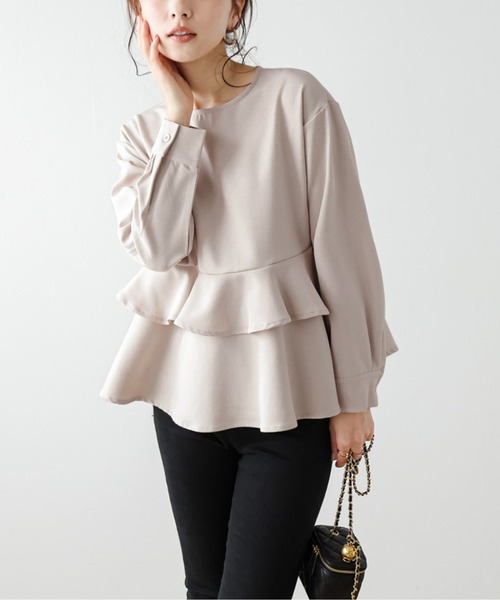 お買い得！◇【エルメス】バラのプリント！ブルーベースロオーバーブラウス＃３８◇ ずっと一軍な数年前のエルメス | ママだって女の子♡