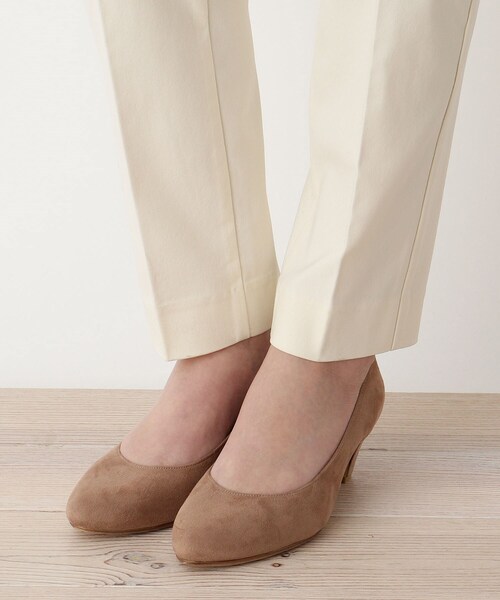 pink adobe（ピンクアドベ）の「◆【S-3L】しなやかFitテーパードパンツ（その他パンツ・レディース・ブラック/アイボリー/ライトパープル/キャメル/ベビーピンク/ブラック系1/黄緑系・44/40/38/42/36）」の21枚目の写真