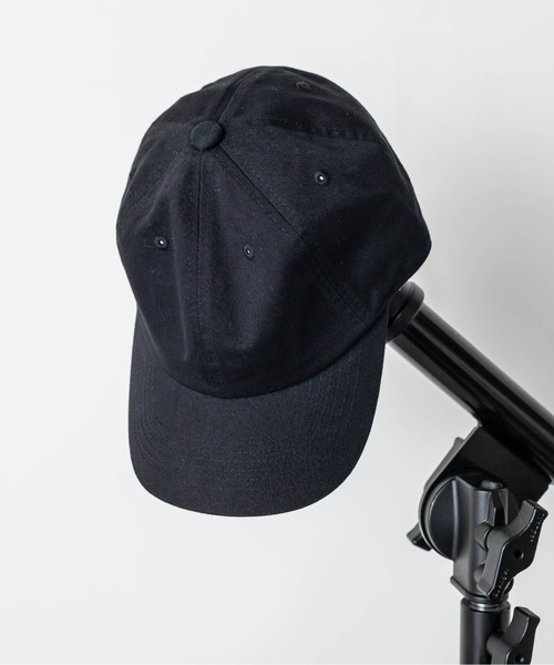 RASVOA（ラスボア）の「ＵＳＡコットンＣＡＰ（キャップ・レディース・ブラック/オフホワイト・FREE）」の2枚目の写真