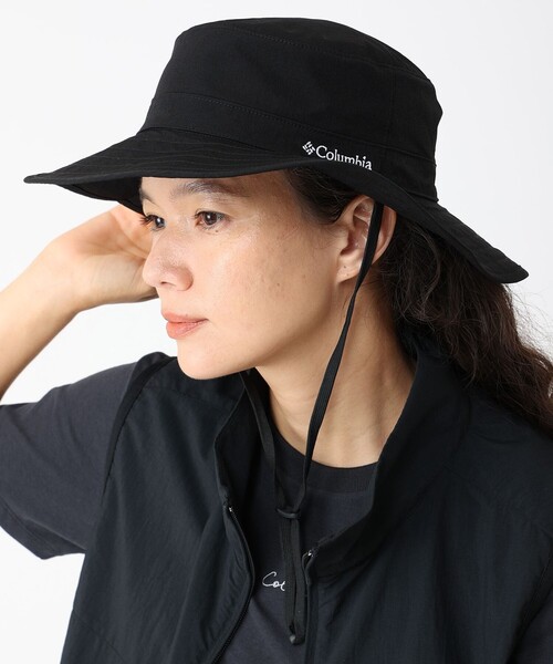 Columbia(コロンビア)の「UVカット ハット・帽子/Columbia ボンバークレストピーク パッカブル ブーニー/コロンビア(ハット・メンズ・ベージュ/グリーン/ブルー/ブラック/ブルー系その他/ベージュ系その他/エメラルド/グリーン系その他/ブラック×ブラック/ライトグリーン/ベージュ系その他2/パープル系その他/マルチ/グリーン系その他2/グリーン系その他3/ブラック系その他/オレンジ/ブラック系その他2/ブラウン/ダークブルー・S/M/L/XL)」の5枚目の写真