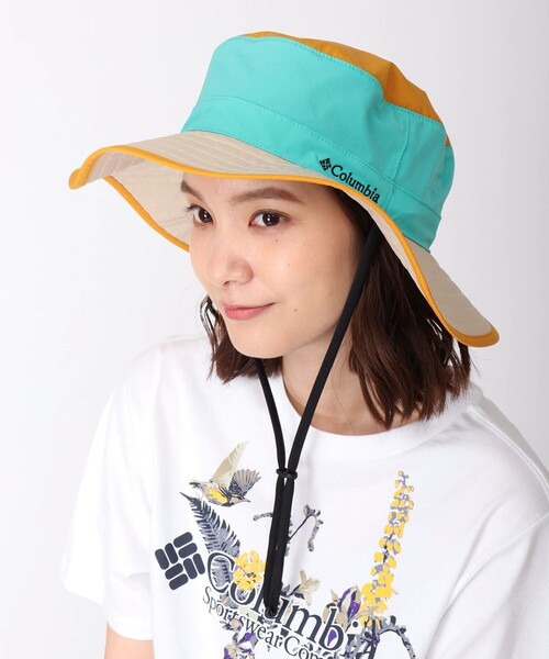 Columbia(コロンビア)の「UVカット ハット・帽子/Columbia ボンバークレストピーク パッカブル ブーニー/コロンビア(ハット・メンズ・ベージュ/グリーン/ブルー/ブラック/ブルー系その他/ベージュ系その他/エメラルド/グリーン系その他/ブラック×ブラック/ライトグリーン/ベージュ系その他2/パープル系その他/マルチ/グリーン系その他2/グリーン系その他3/ブラック系その他/オレンジ/ブラック系その他2/ブラウン/ダークブルー・S/M/L/XL)」の12枚目の写真