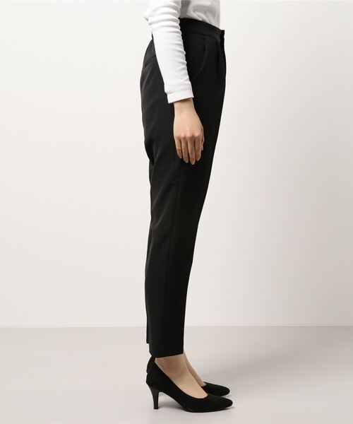 AZUL by moussy（アズールバイマウジー）の「TAPERED PANTS/テーパードパンツ（その他パンツ・レディース・ライトグレー/ブラック・SMALL/MEDIUM）」の3枚目の写真